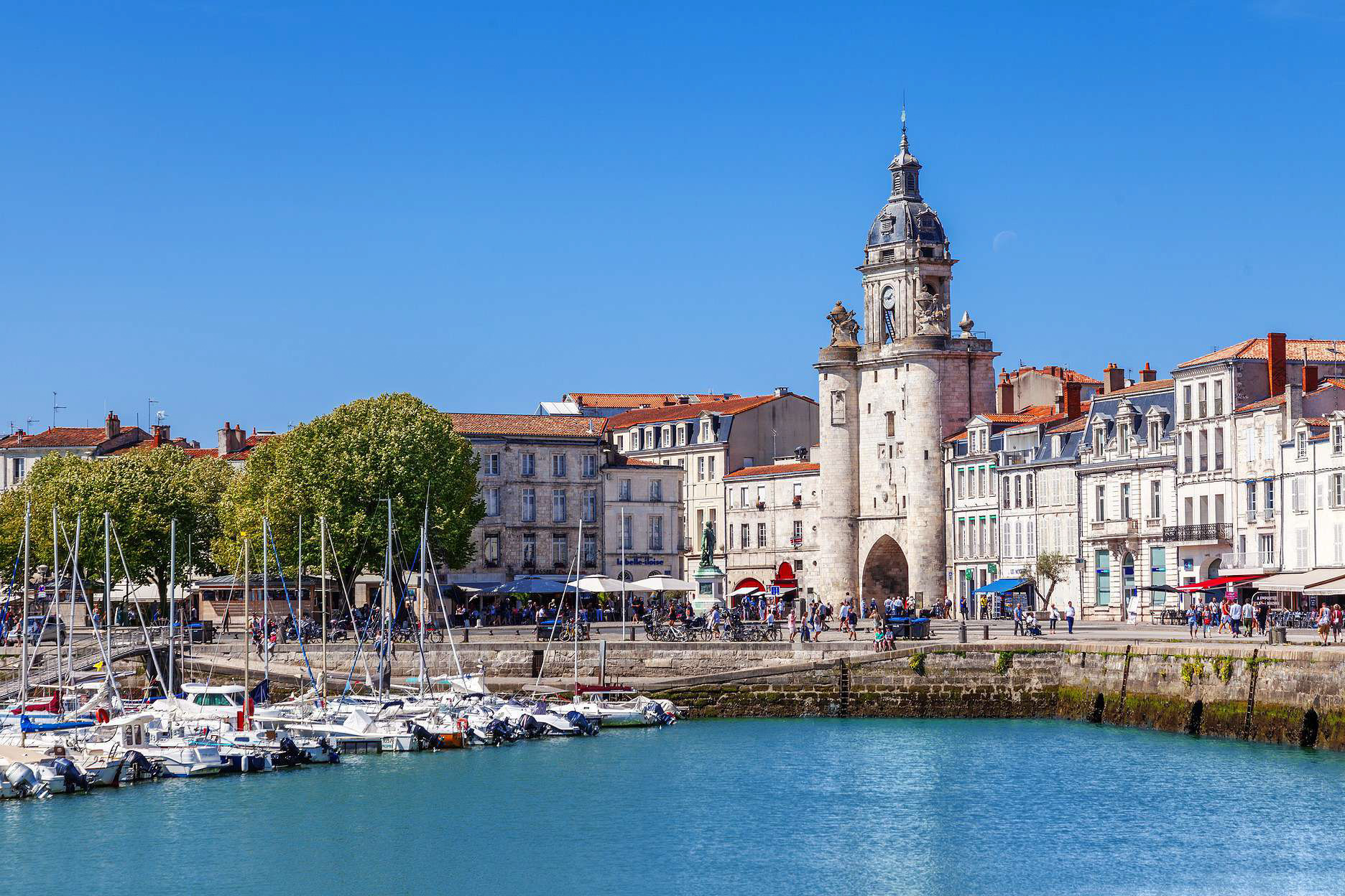 La Rochelle badplaats aan de Atlantische kust Francecomfort